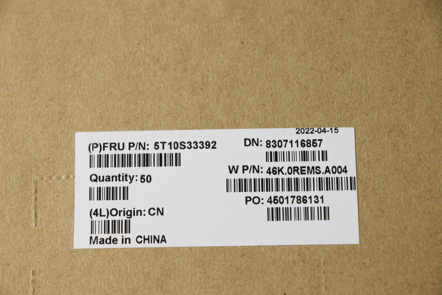 Lenovo Tape Tape W 82R9 Base - 5T10S33392