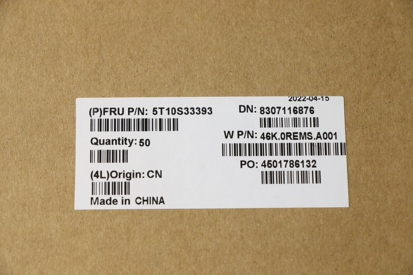 Lenovo Discontinued - 5T10S33393