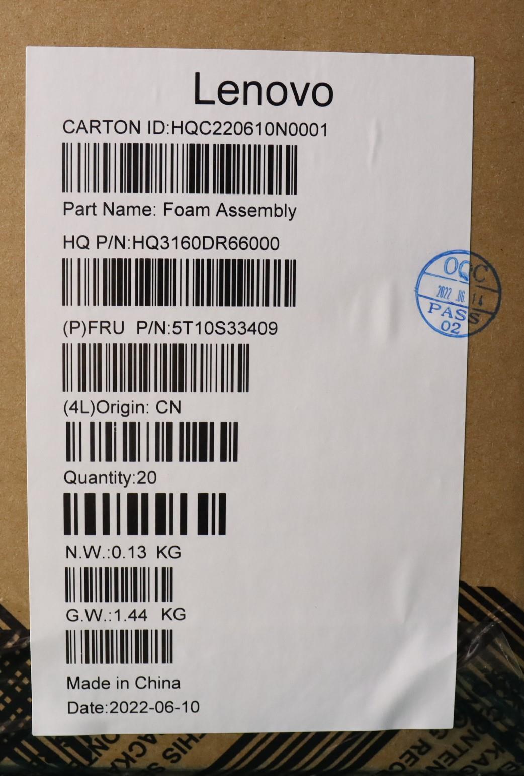 Lenovo Tape Tape H 21Cy Kbbkt Zhechou - 5T10S33409