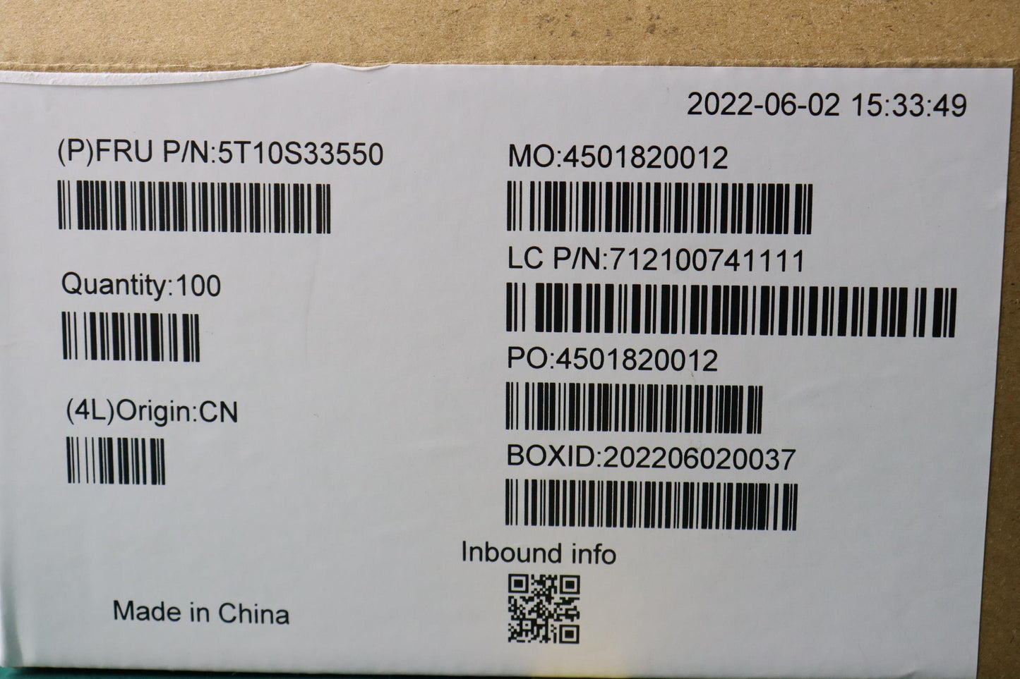Lenovo Tape Mylar Wt 82Tq Panelfpcpro - 5T10S33550