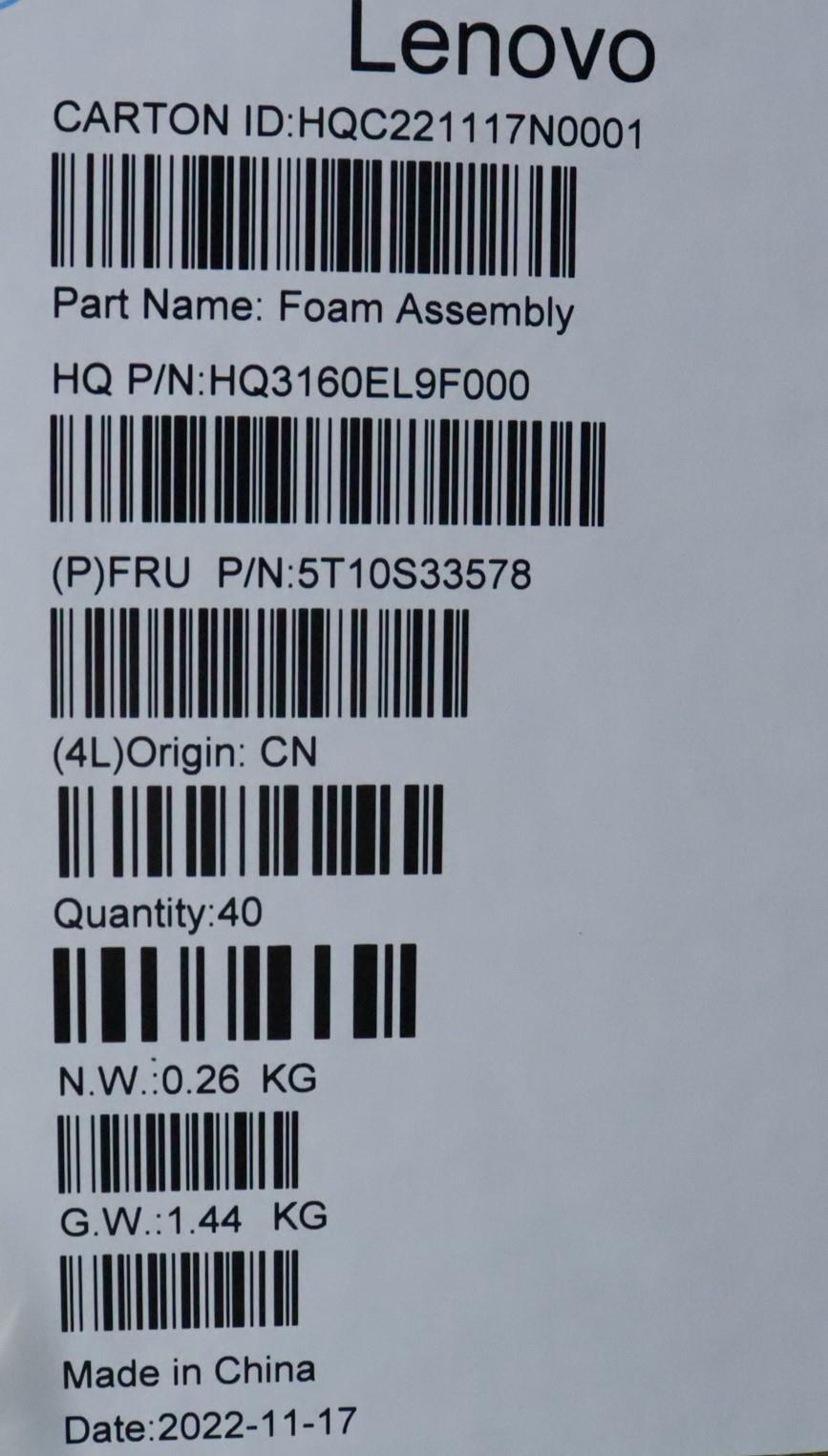 Lenovo Tape Tape H 82Wu Ub Absorber*5 - 5T10S33578