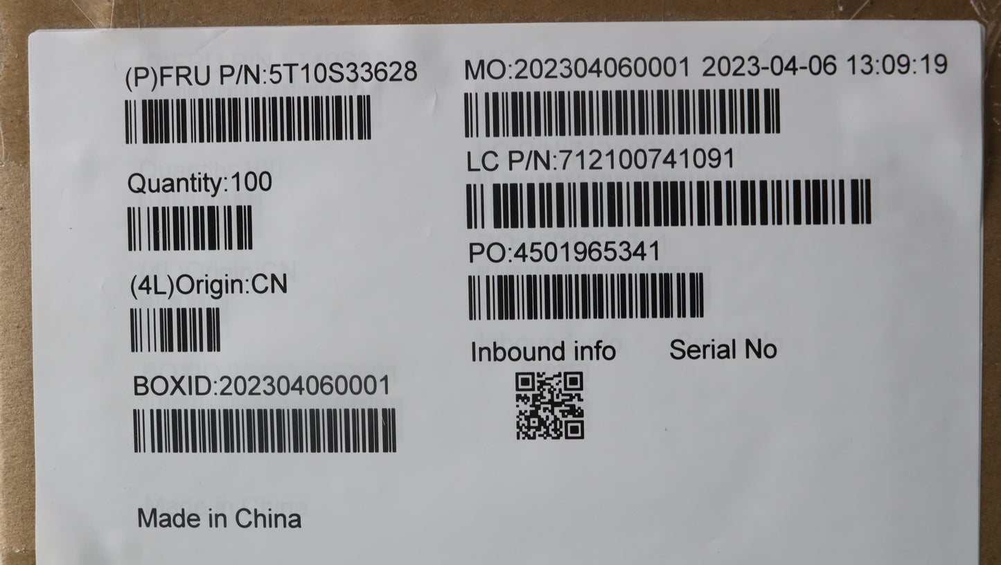 Lenovo Tape Mylar Wt 82Xk Wlan - 5T10S33628
