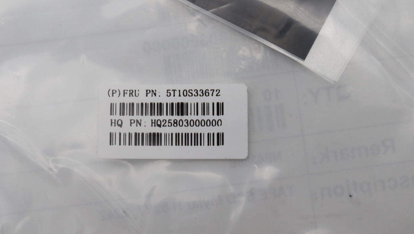 Lenovo Tape Ssd Mylar H 82Y7_2242 - 5T10S33672