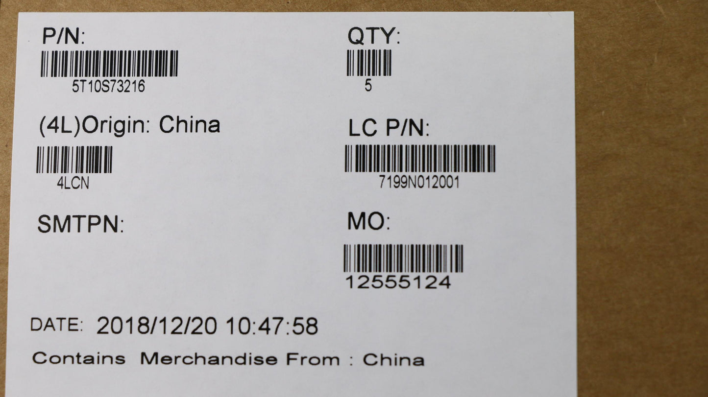 Lenovo Adhesive(L+R) For Glass - 5T10S73216
