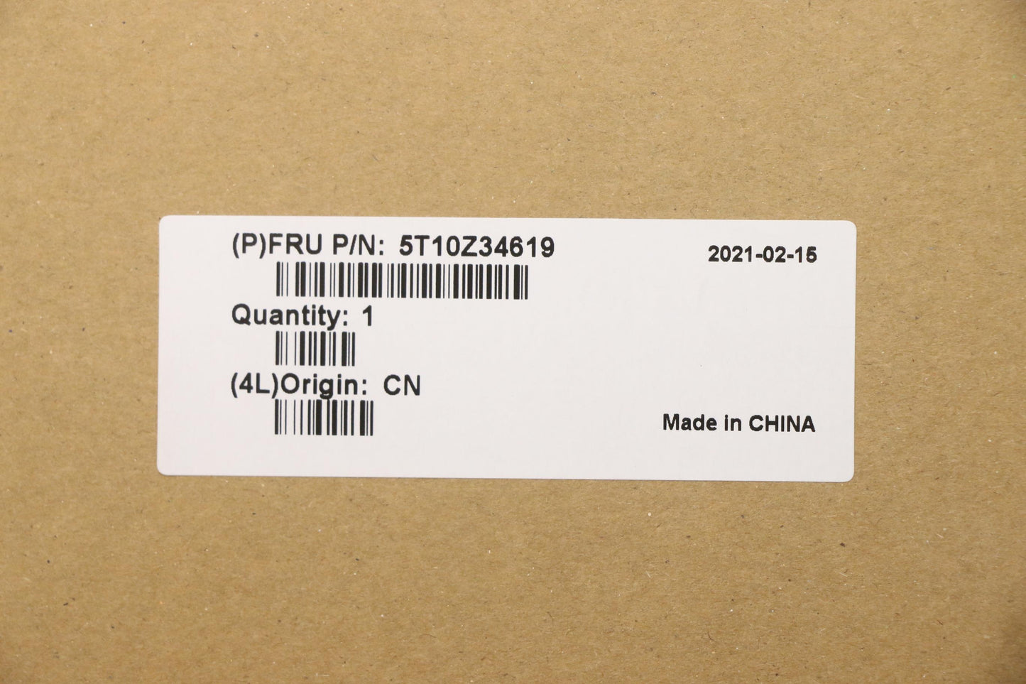 Lenovo Tape Fru Tape Removable Tapes_ - 5T10Z34619