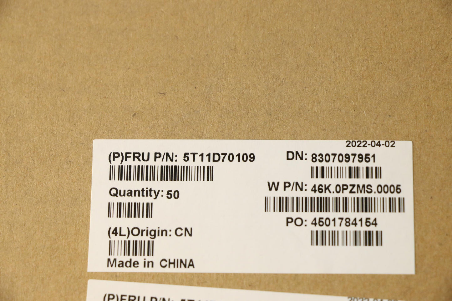 Lenovo Removable Tape, R+L*5 - 5T11D70109