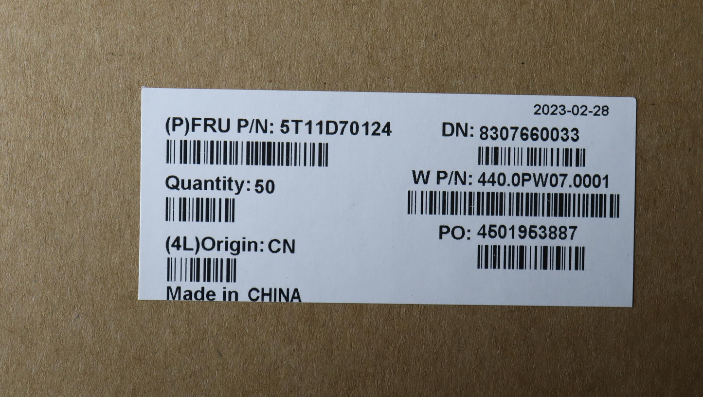 Lenovo Tape Fru Tape Cu Foil Cs Ir Ca - 5T11D70124