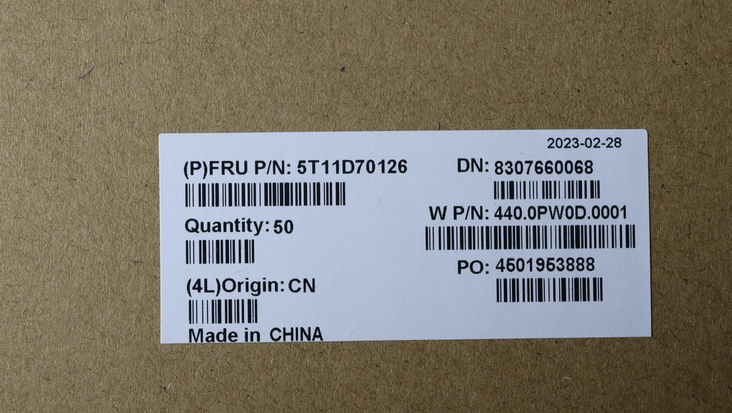 Lenovo Tape Fru Tape Cu Foil Yg Ir Ca - 5T11D70126