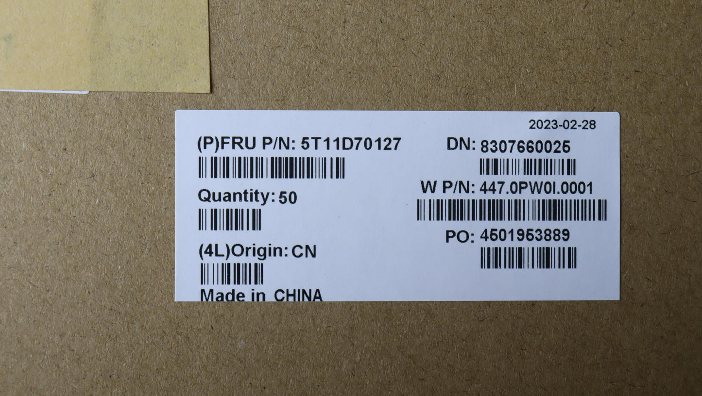 Lenovo Tape Fru Tape Sponge Yg Ir Cam - 5T11D70127