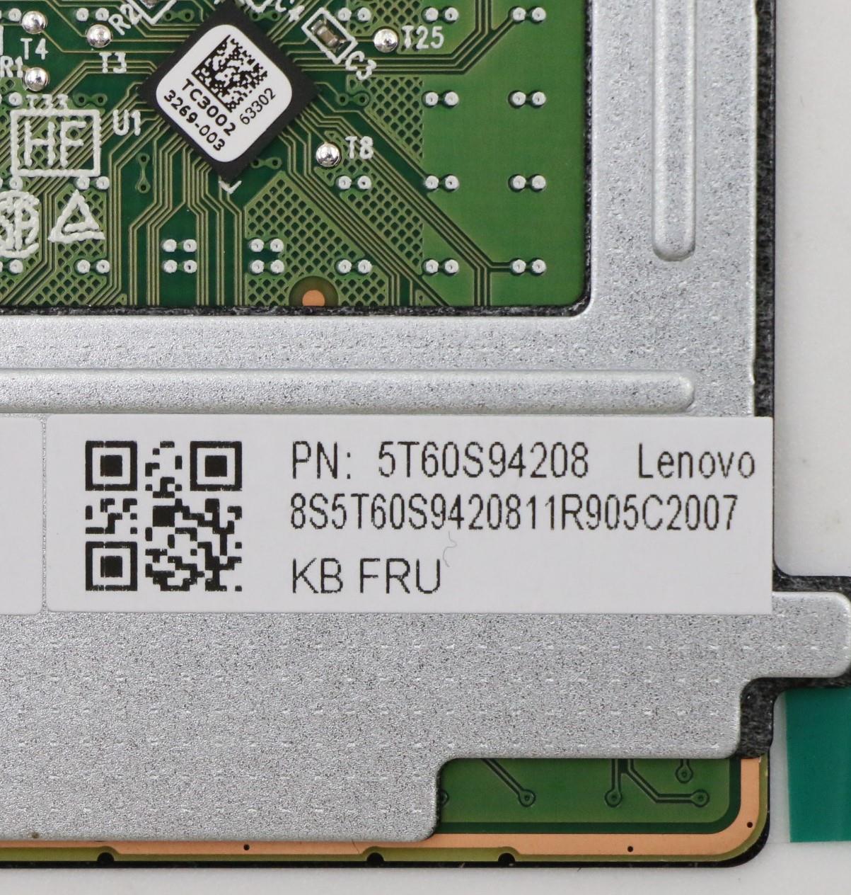 Lenovo Assembly Clickpad W Mylar Pg L - 5T60S94208