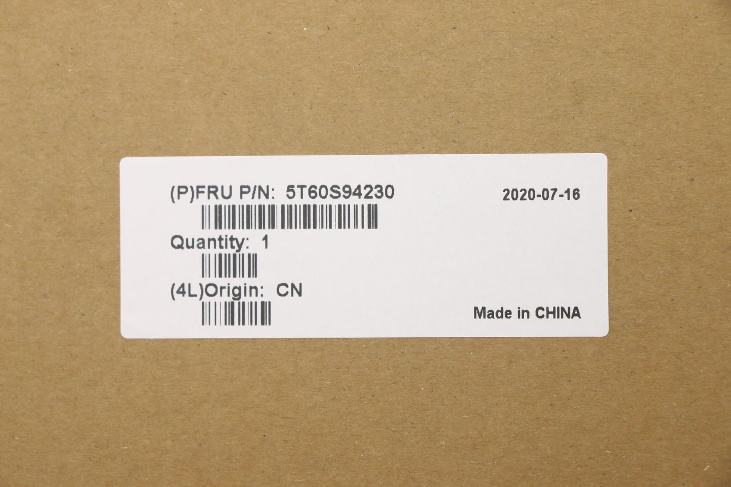 Lenovo Cards Misc Internal; Usb, Audi - 5T60S94230