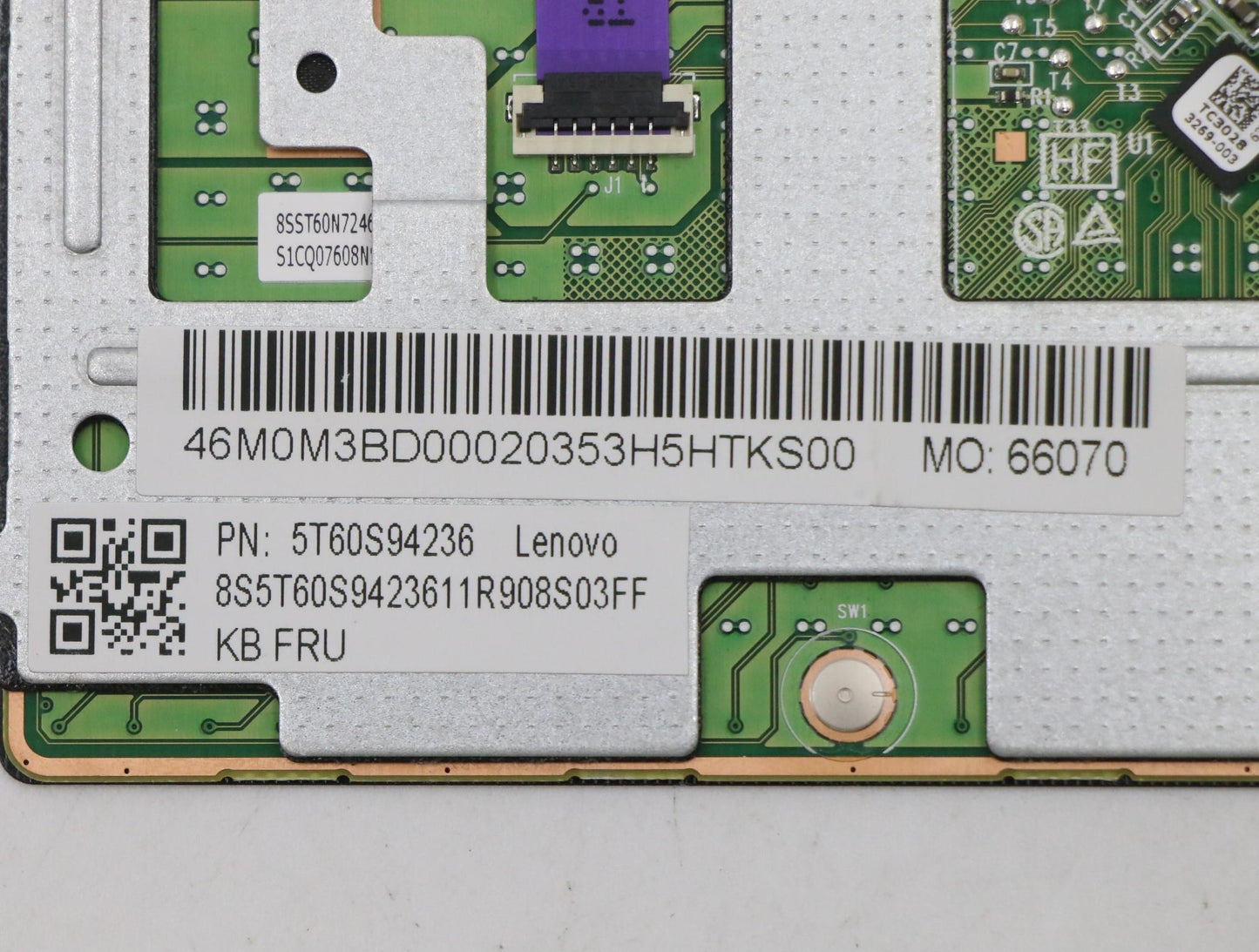 Lenovo Touchpad Touchpad W 82Gv W/Cab - 5T60S94236
