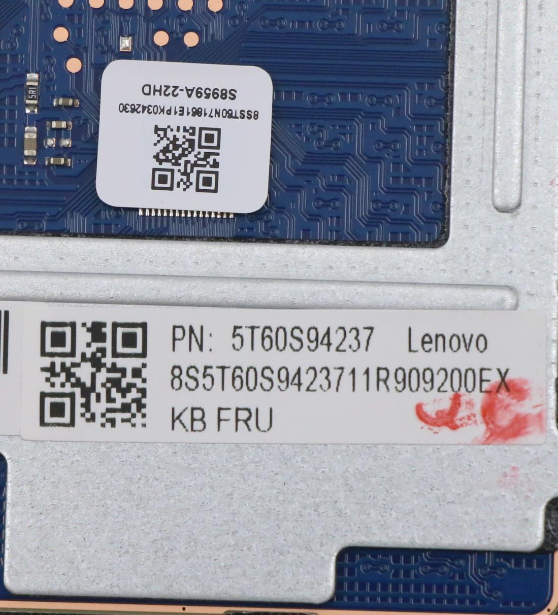 Lenovo Touchpad Touchpad W 82Gv W/Cab - 5T60S94237