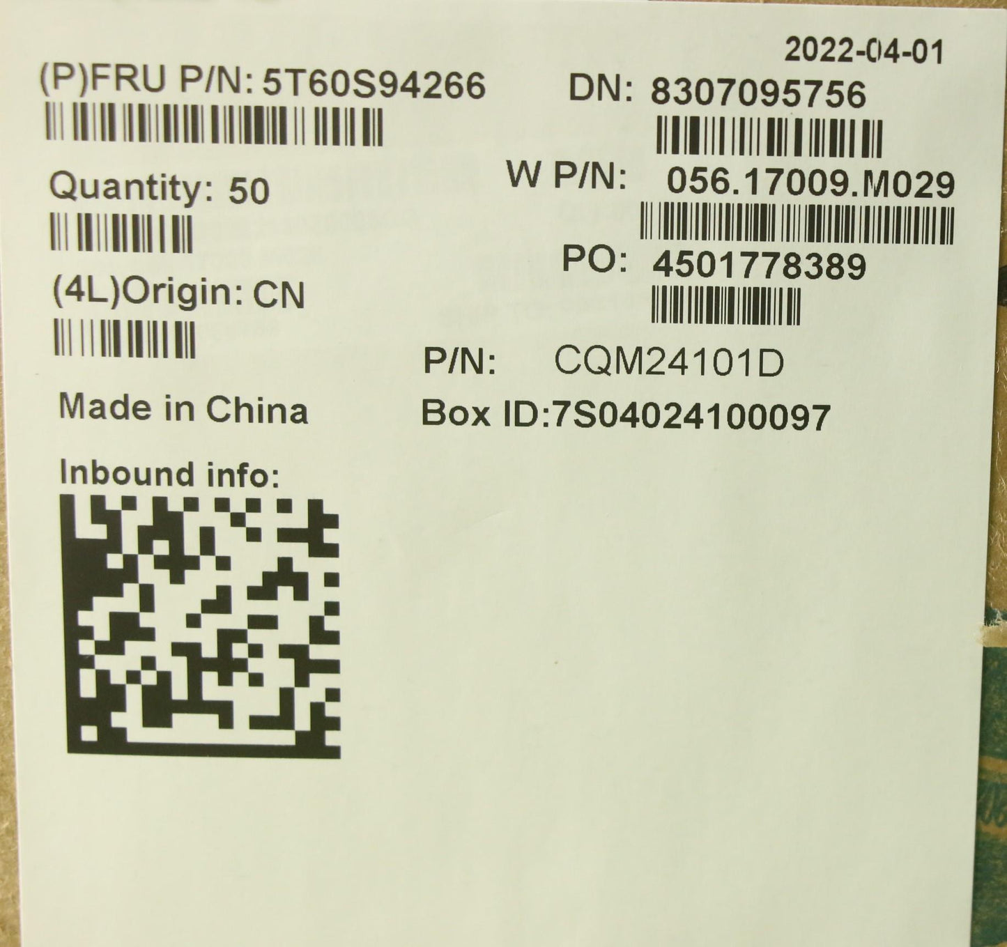 Lenovo Touchpad Touchpad W 21Ar Ag - 5T60S94266