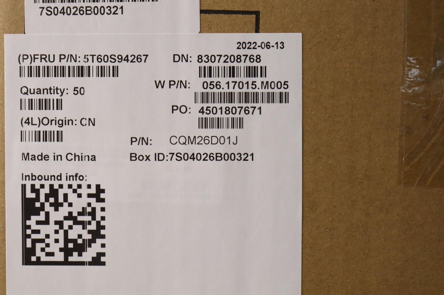 Lenovo Touchpad Touchpad W 21Ar Cg - 5T60S94267