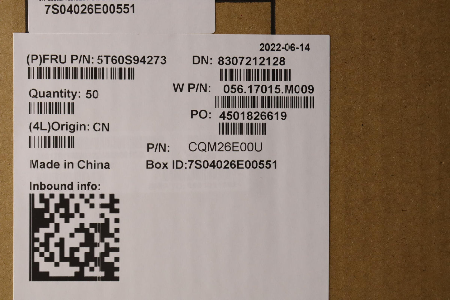 Lenovo Touchpad Touchpad W 21At Sg - 5T60S94273