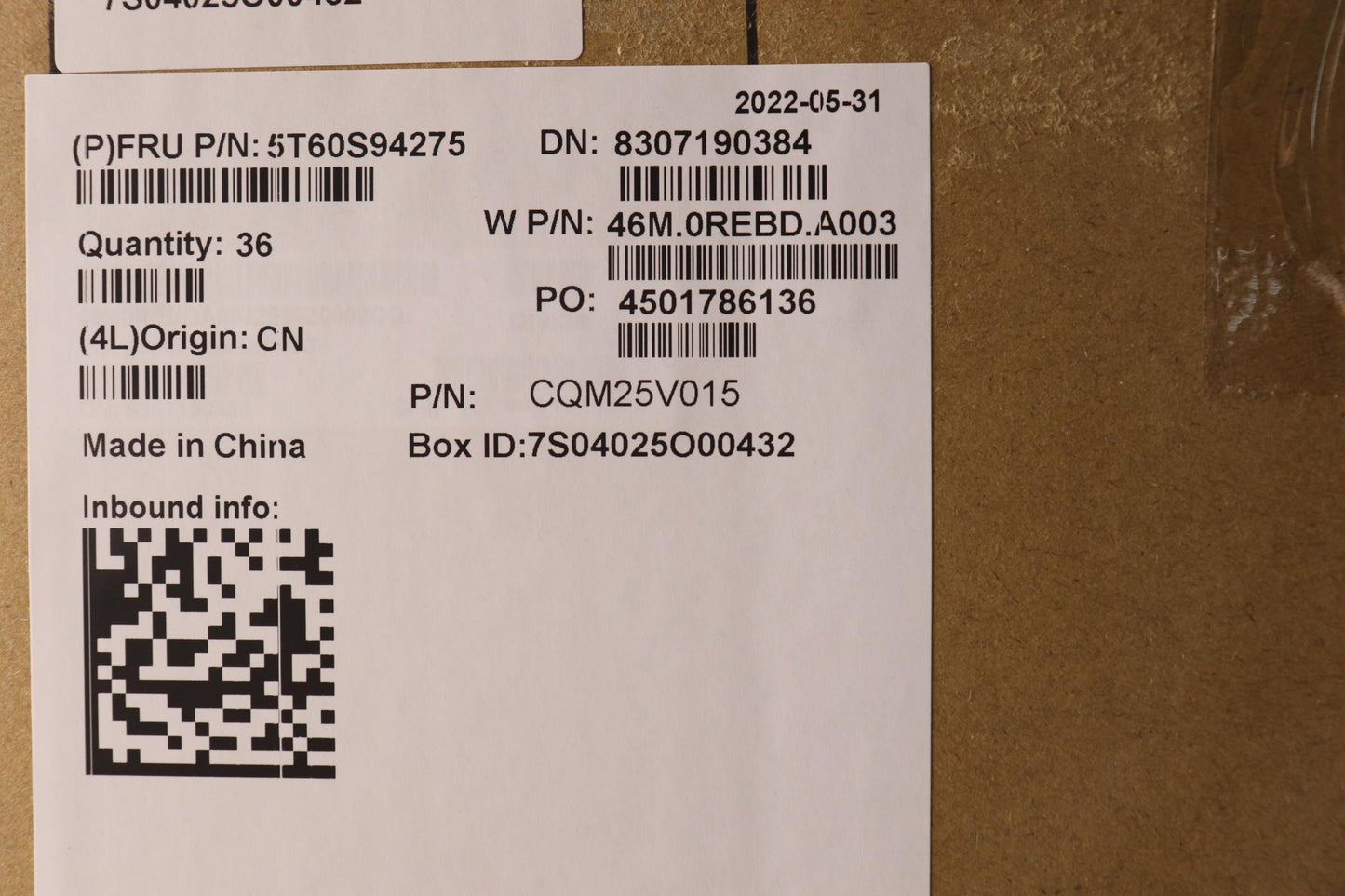 Lenovo TouchPad for W 82R9 in Cloud Grey - 5T60S94275