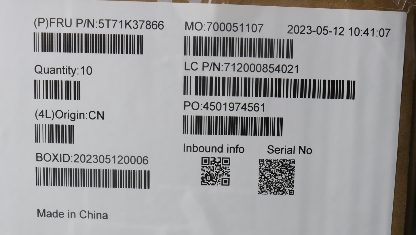 Lenovo Touchpen Fru Wcm 20189B5 D9.5 - 5T71K37866