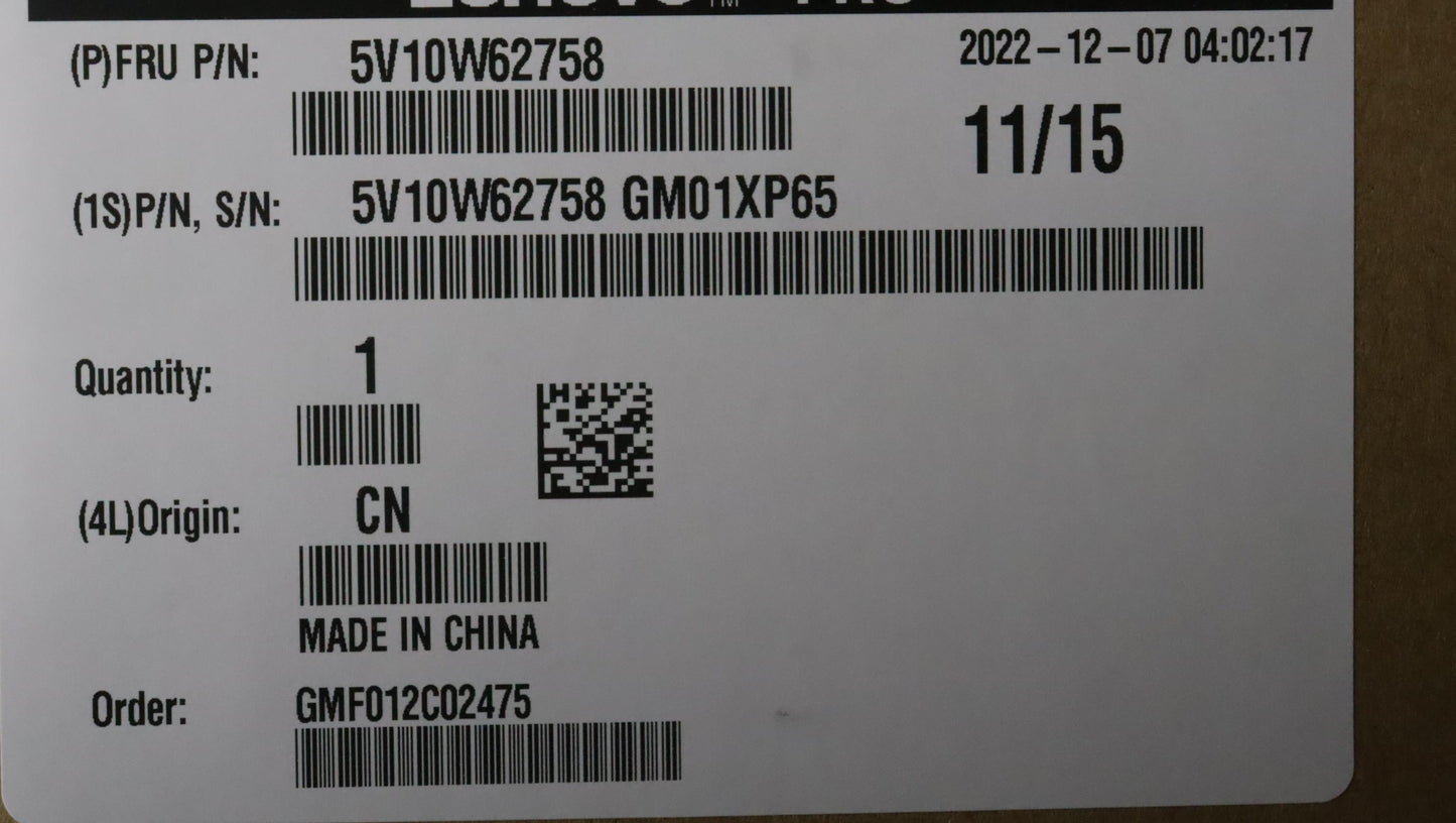 Lenovo Videocard Iris Xe Max 2Gb L4X - 5V10W62758