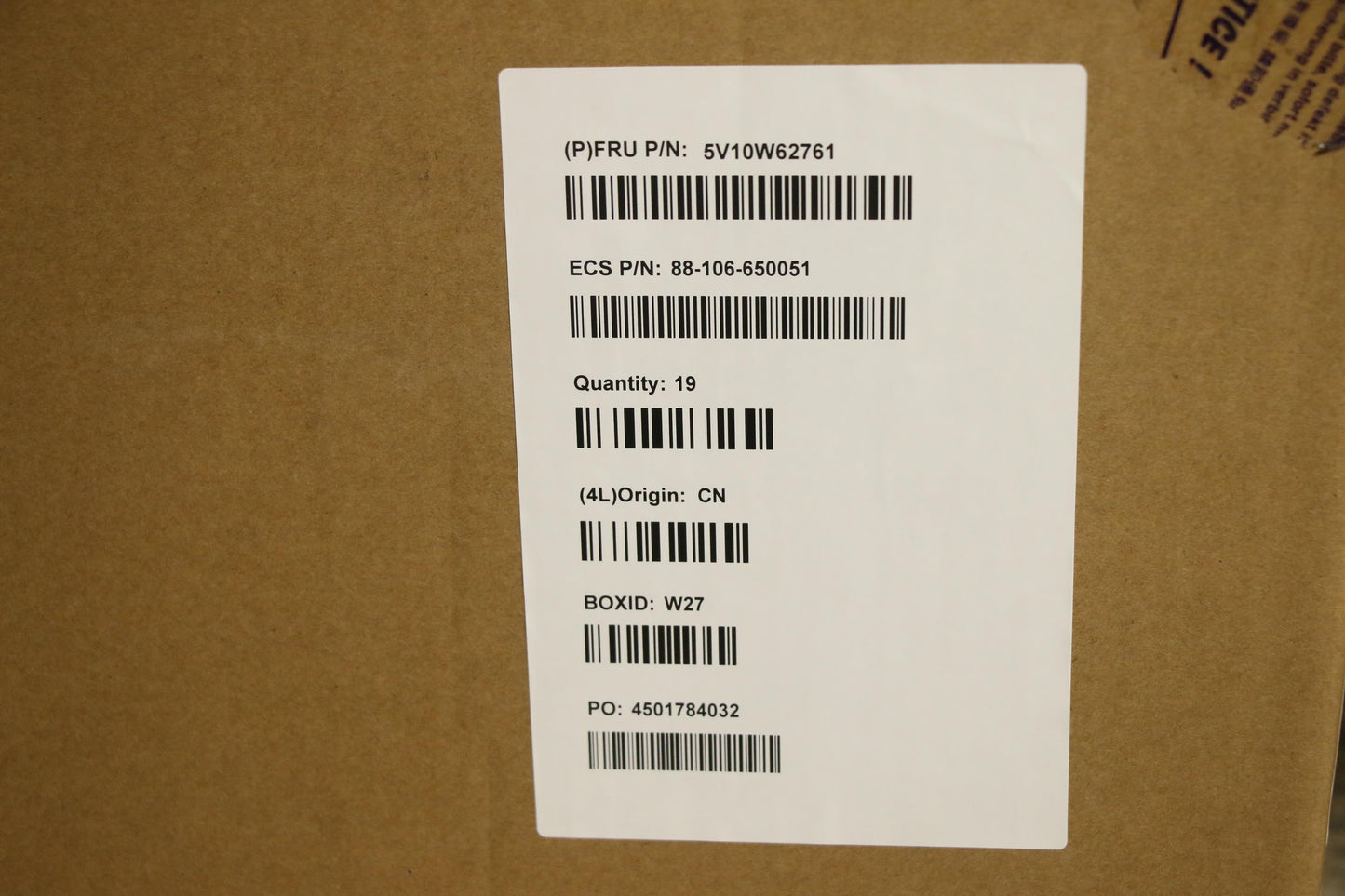 Lenovo Video_Card Pcp@Rx 6500 Xt@4G/D - 5V10W62761