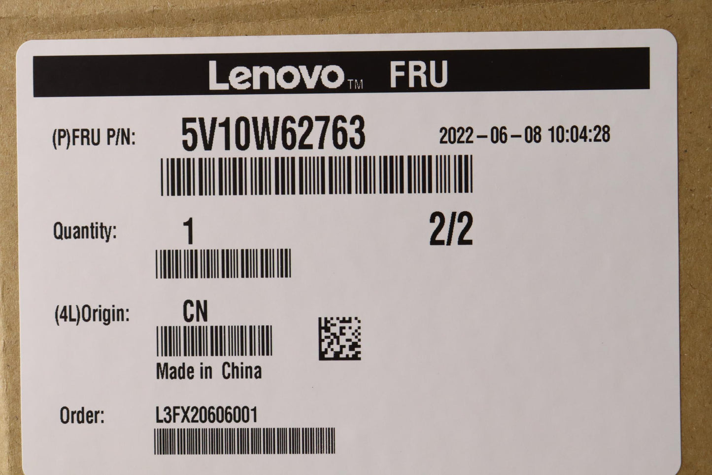 Lenovo Videocard Bldrx 6400 4Ggddr6Hd - 5V10W62763
