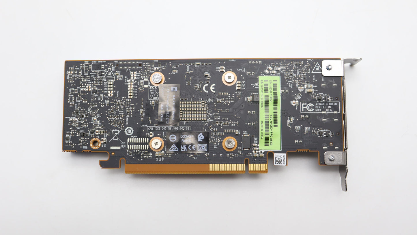 Lenovo Videocard Amd W6400Dp X2 4Gb G - 5V11H03714