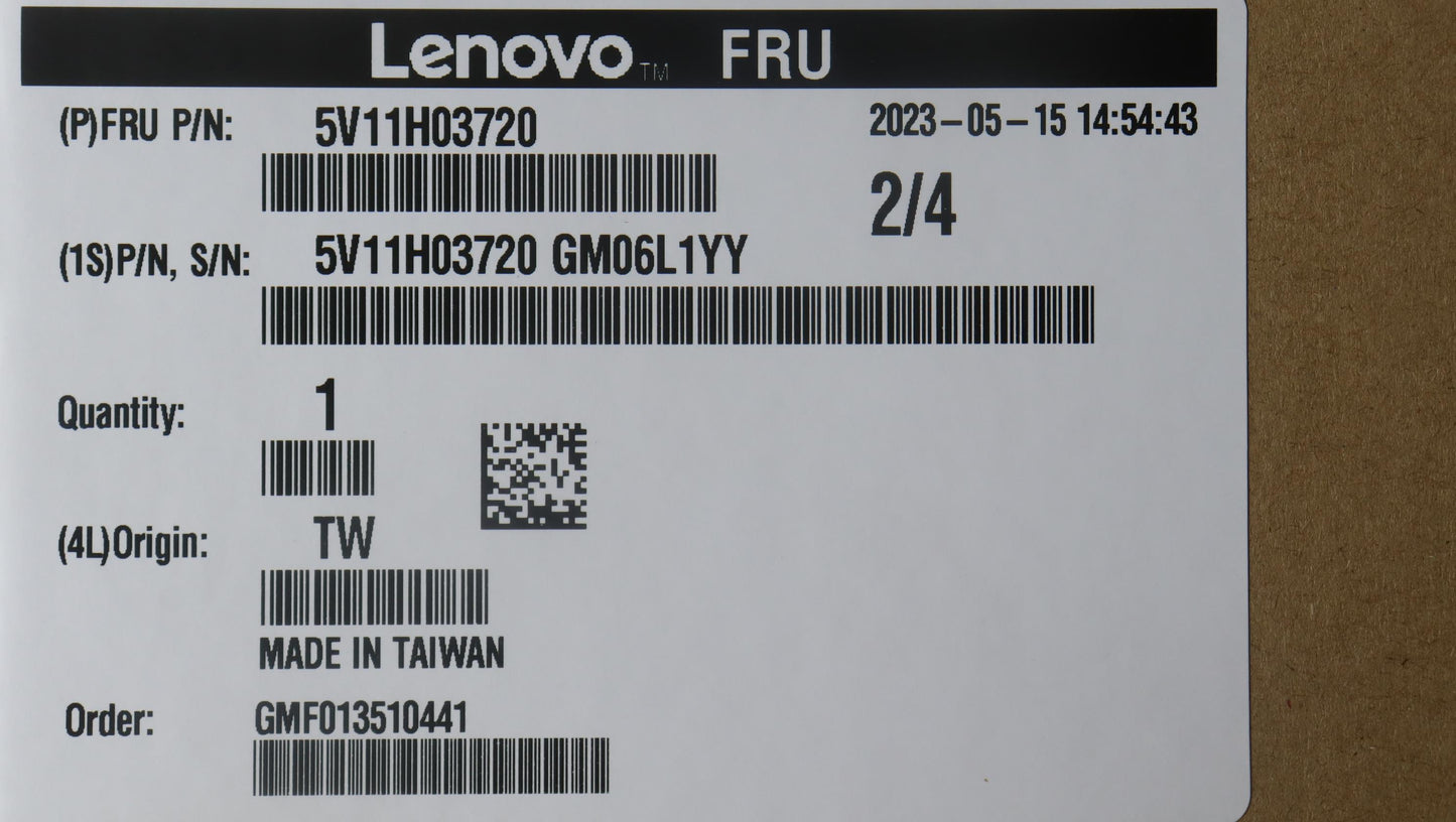 Lenovo Videocard Rtx A4000E 4Xdp 16Gb - 5V11H03720