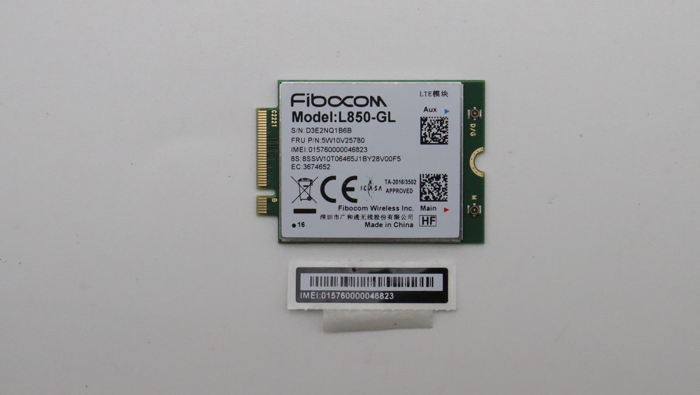 Lenovo Wireless Wirelesscmbfbcl850-Gl - 5W10V25780