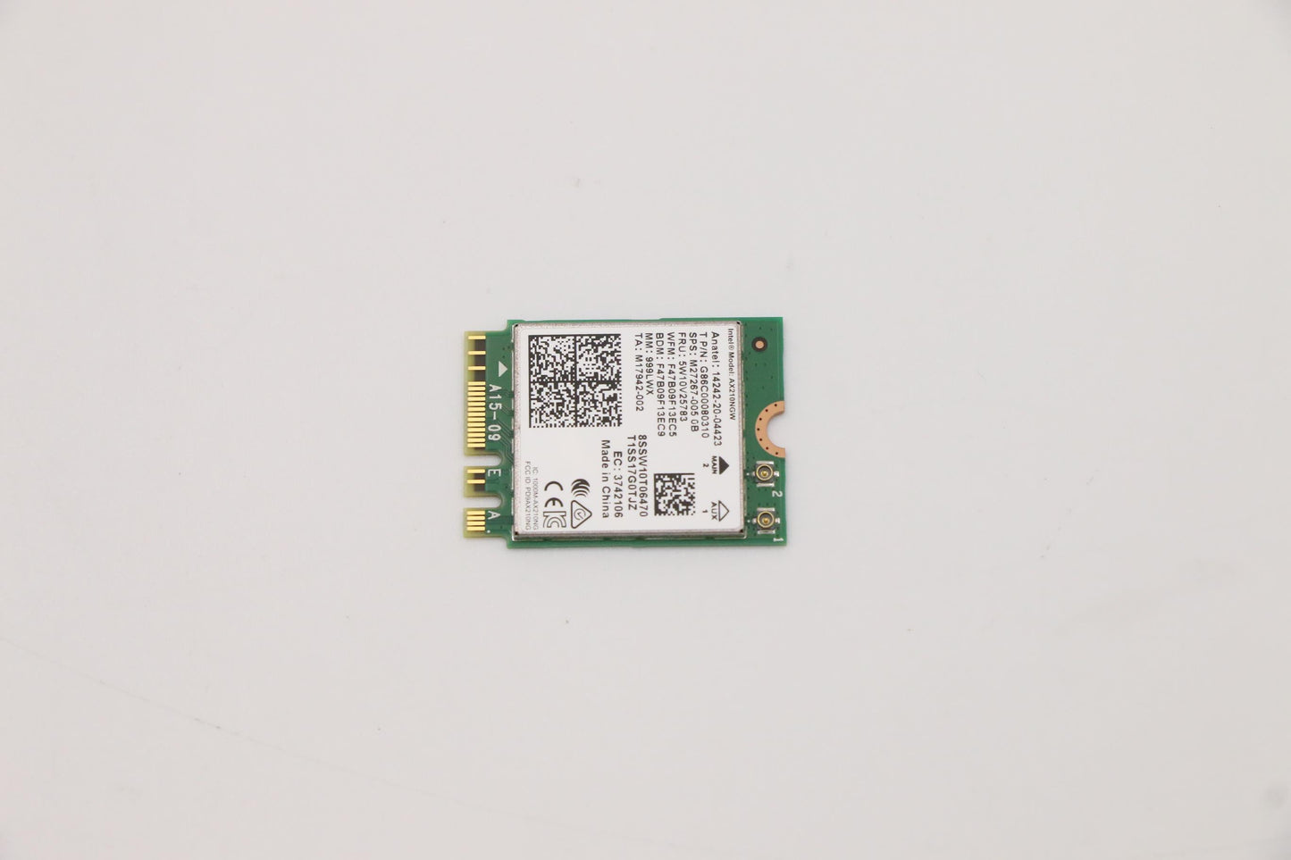 Lenovo AX210 Wireless Module, CMB, IN, vPro - 5W10V25783