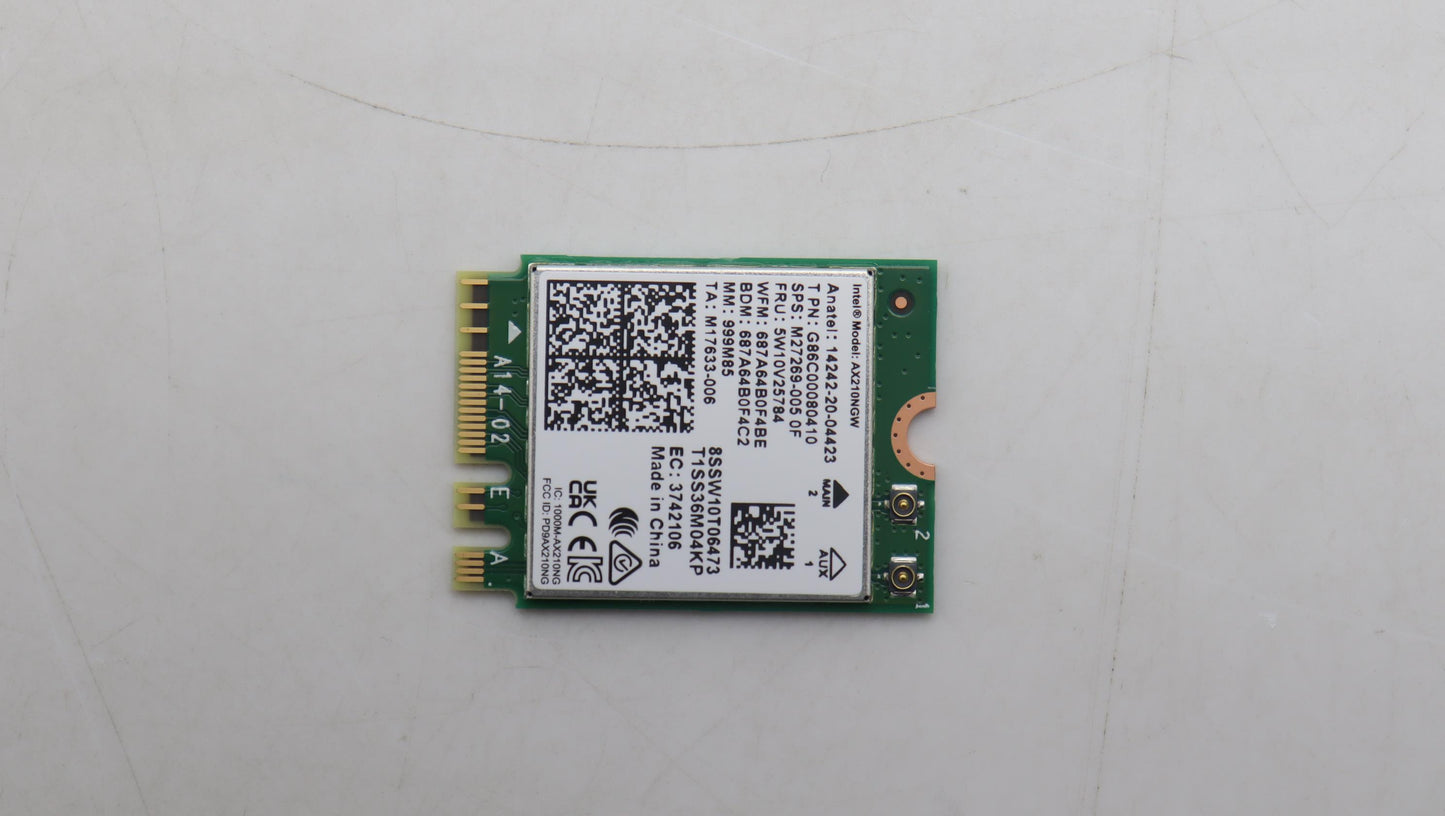 Lenovo Wireless Wireless,Cmb,In,Ax210 - 5W10V25784