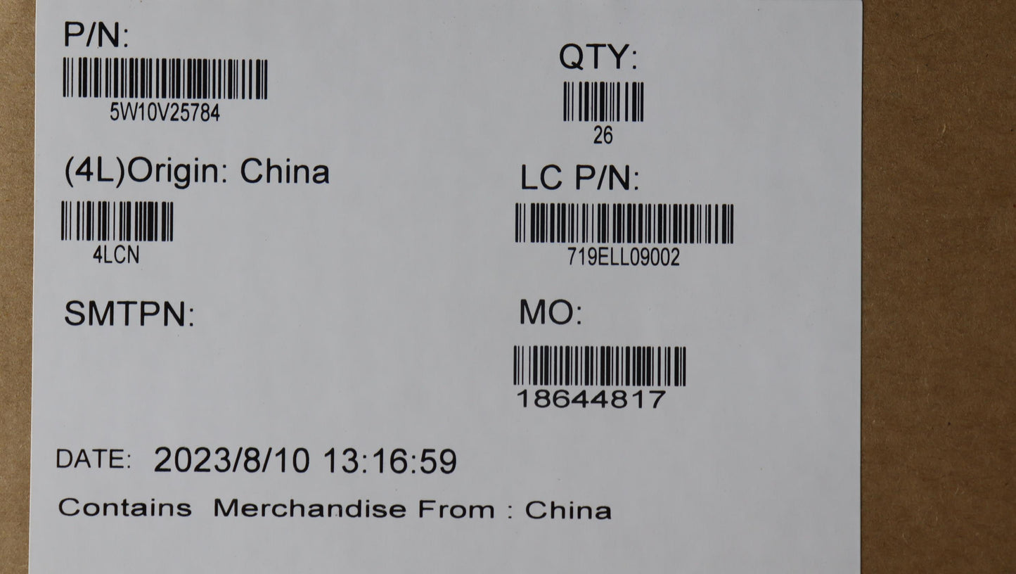 Lenovo Wireless Wireless,Cmb,In,Ax210 - 5W10V25784