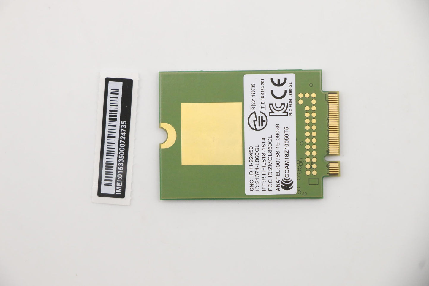 Lenovo Wireless Card, CMB, FBC, L860 V2 Firmware - 5W10V25790