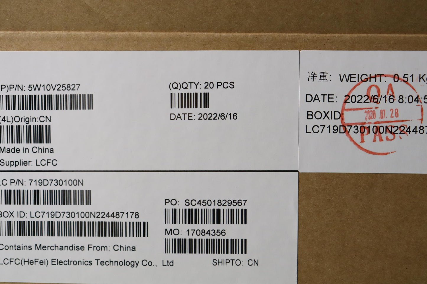 Lenovo Wireless Wan Adapters - 5W10V25827