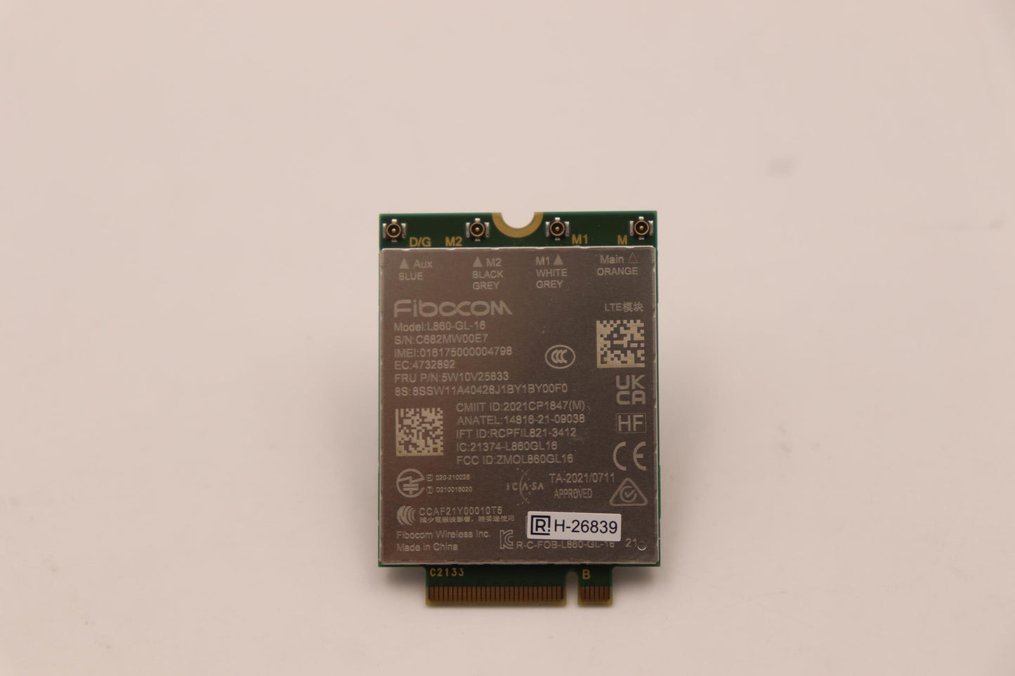 Lenovo Wireless Wireless,Cmb,Fbc,L860 - 5W10V25833