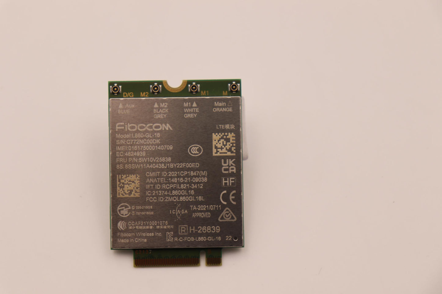 Lenovo Wireless Wireless,Wan,Fbc,L860 - 5W10V25838