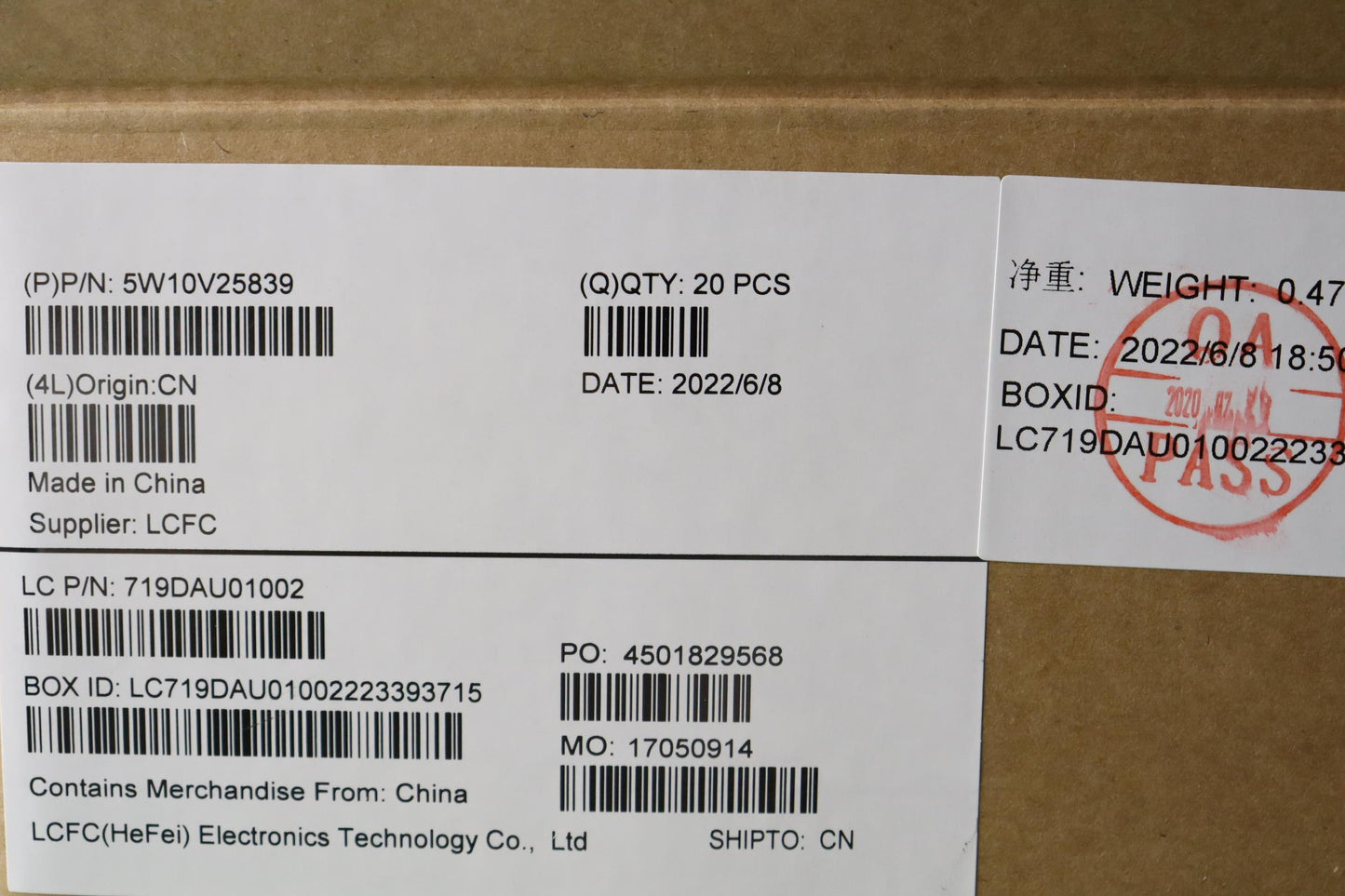 Lenovo Wireless WAN Adapter, L860R+ - 5W10V25839