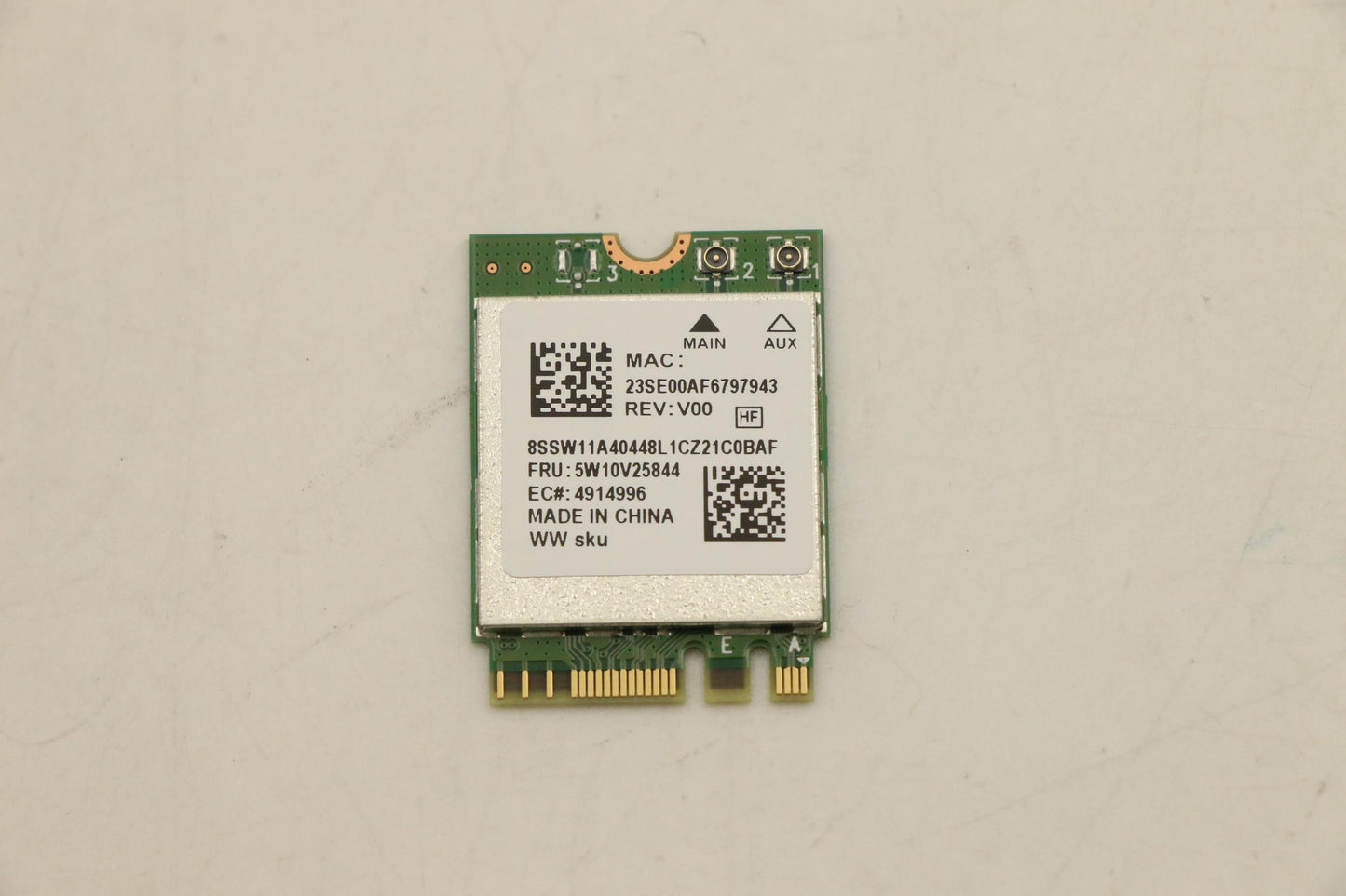 Lenovo (5W10V25844) Wireless Card, WLAN, LTN, 8852BE