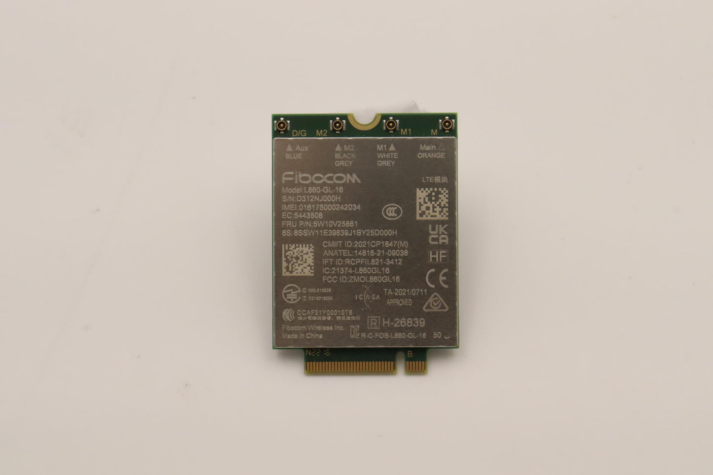 Lenovo WWAN Module with Wireless L860R - 5W10V25861