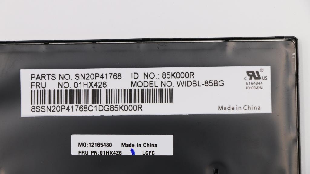 Lenovo Et480 Kb Chy Bl Kb Bg - 01HX426