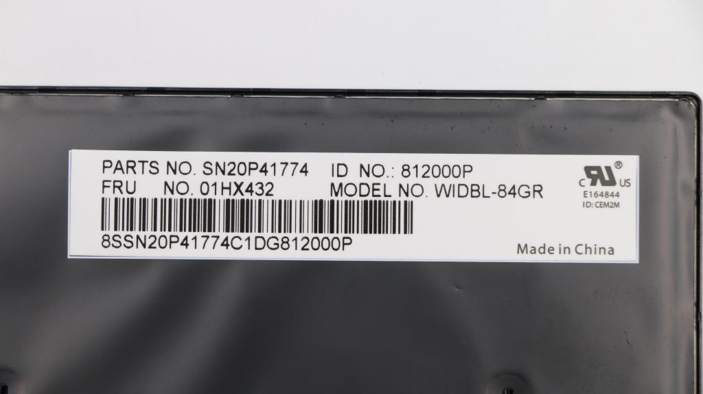 Lenovo Et480 Kb Chy Bl Kb Gr - 01HX432