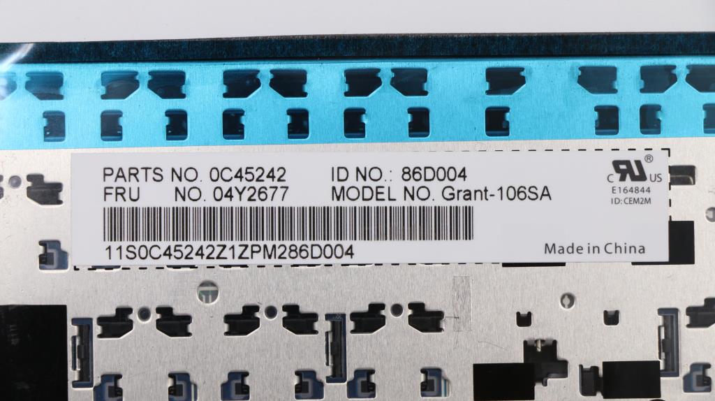 Lenovo Ki Keyboards Internal - 04Y2677