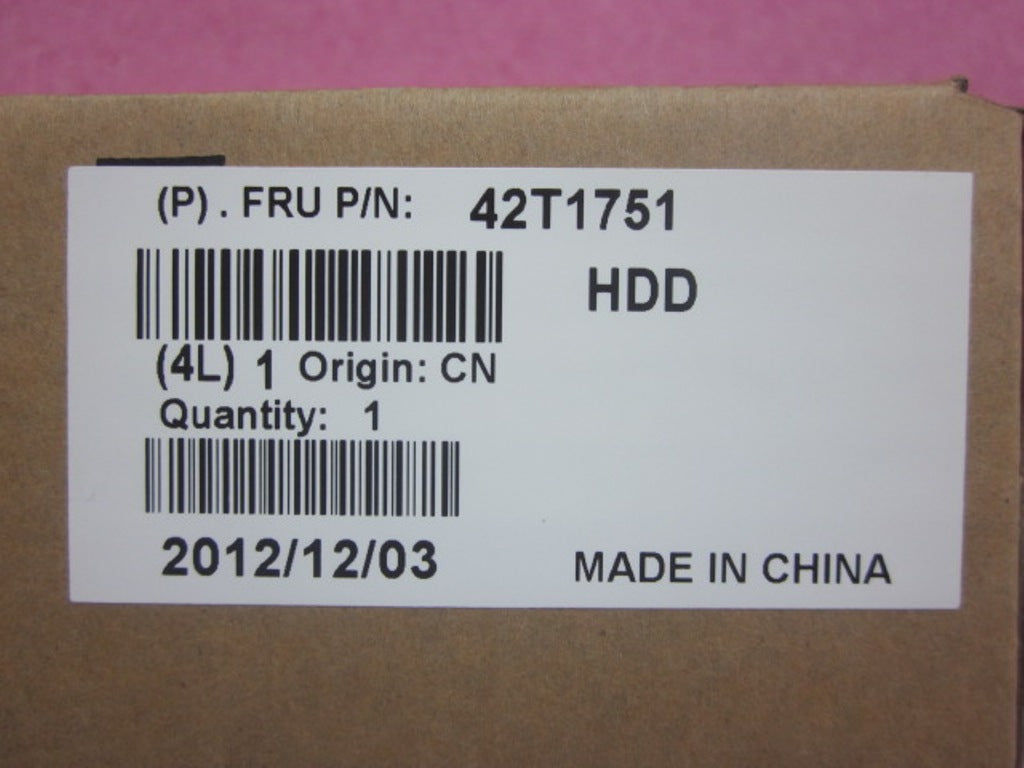 Lenovo Hd Hard Drives - 42T1751