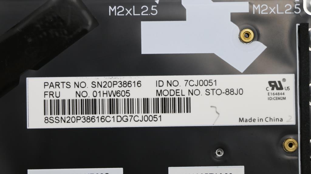 Lenovo Kb Chicony Black Jpn - 01HW605