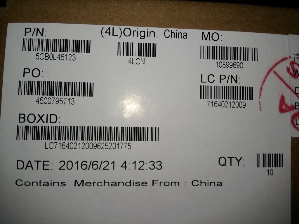 Lenovo Co Covers - 5CB0L46123