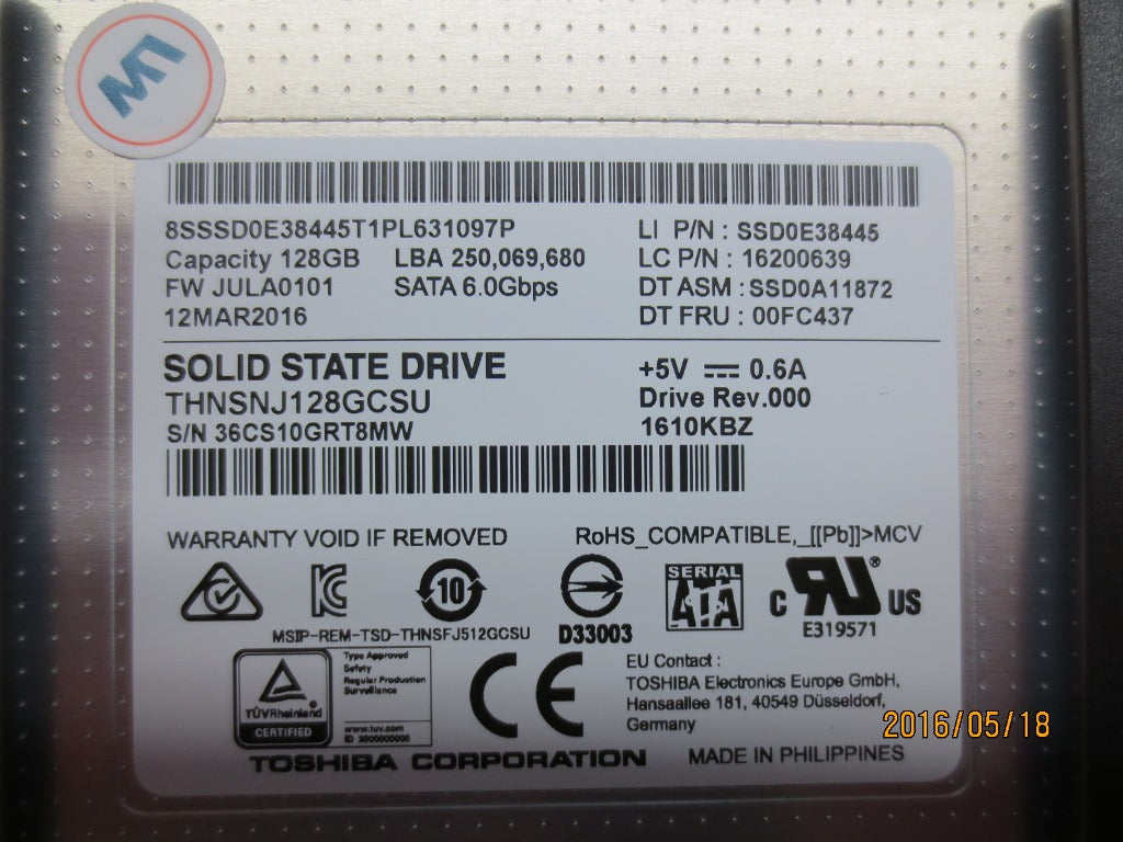 Lenovo Sd Solid State Drives - 00UP024