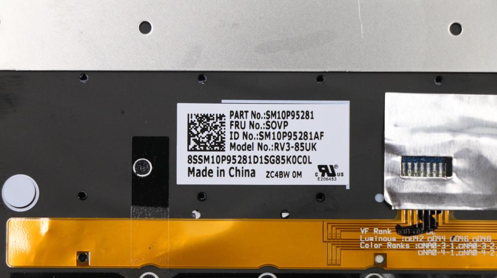 Lenovo Assembly Ccoverbkkbd Cfrcbldfn - 01LX780