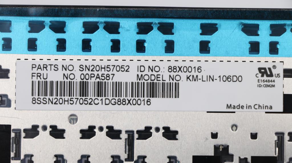 Lenovo Ki Keyboards Internal - 00PA587