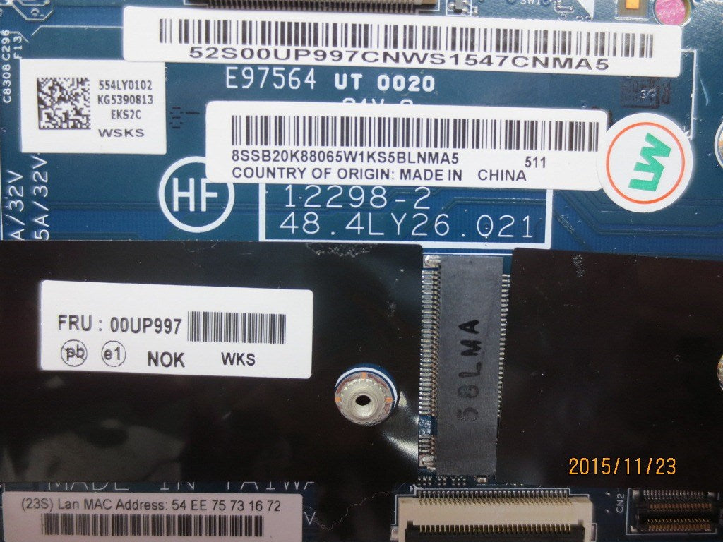 Lenovo Pl System Boards - 00UP997