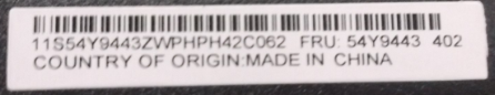 Lenovo Keyboards External - 54Y9443