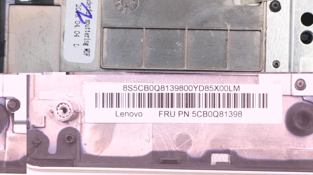 Lenovo 5CB0Q81398 Uppercase 3N 81A6 Mg Wkb Bra